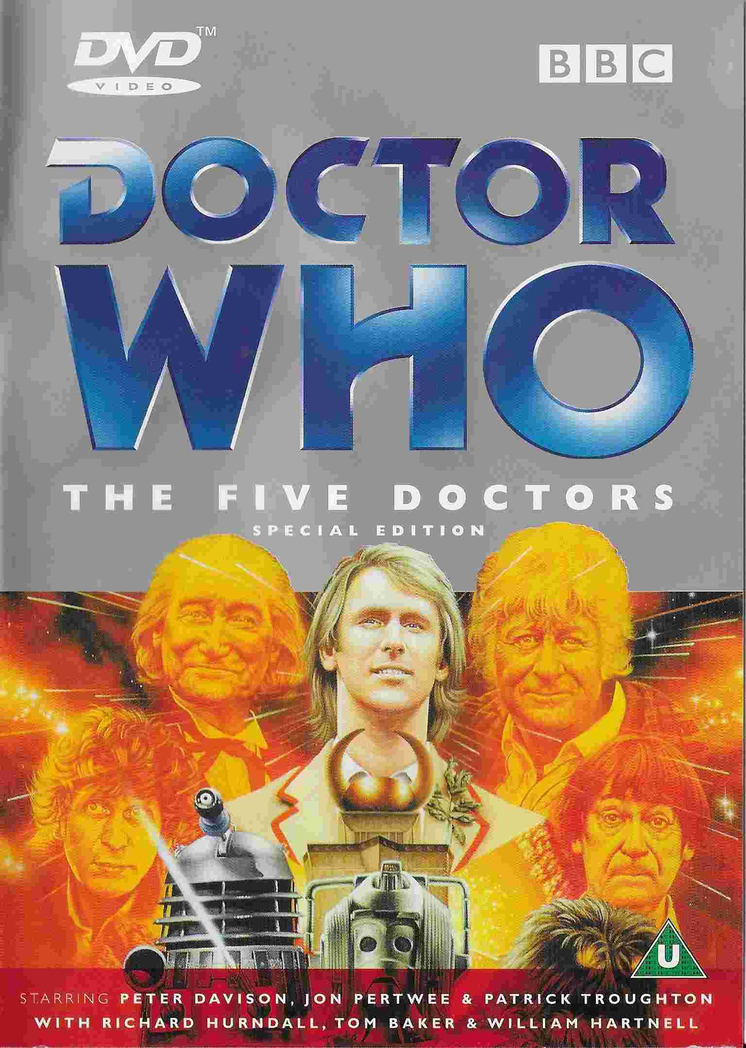 Picture of BBCDVD 1006 Doctor Who - The five Doctors by artist Terrance Dicks from the BBC records and Tapes library